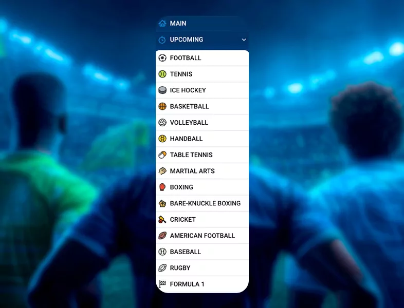 Select sport