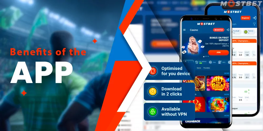 Advantages of Mostbet mobile app
