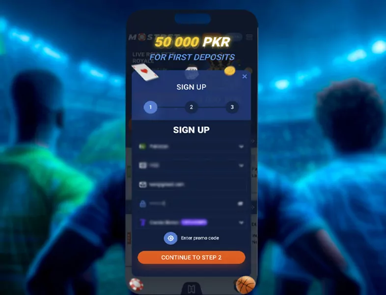 Confirming your email address and creating an account